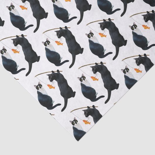 Geviste weefselpapier voor katten tissuepapier (Detail)