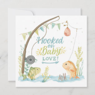 Geviste Welcome Baby voor Gevist liefhebbers Kaart