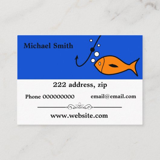 Geviste winkel visitekaartje (Achterkant)