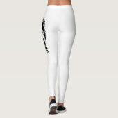 Geviste yogabroek 2 leggings (Achterkant)