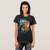 Geviste zandkaalvis t-shirt (Voorkant volledig)