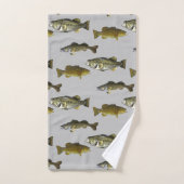 Geviste zwarte Mannen van de Groene Hoek Bad Handdoek (Handdoek)