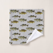 Geviste zwarte Mannen van de Groene Hoek Bad Handdoek (Wasdoekje)