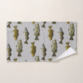 Geviste zwarte Mannen van de Groene Hoek Bad Handdoek (Handdoek)