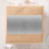 Gevlekt aluminium roestvrij staal etiket (Insitu)