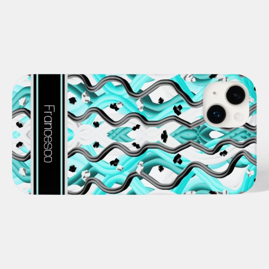 gevlekt Case-Mate iPhone case (Achterkant (horizontaal))