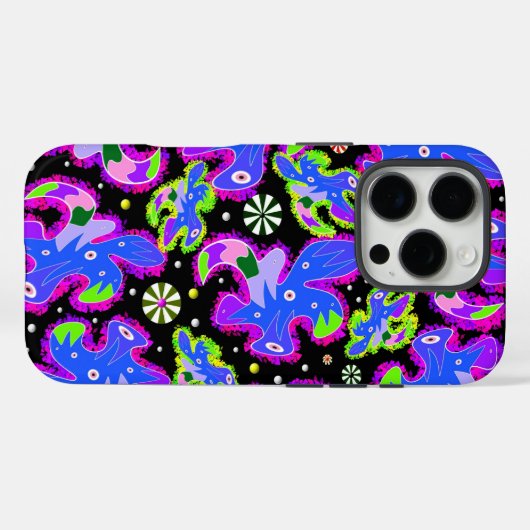 gevlekt Case-Mate iPhone case (Achterkant (horizontaal))