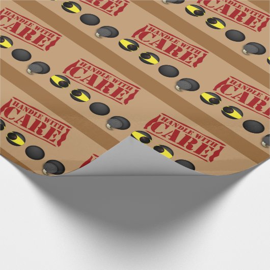 Gevlekt dier binnen cadeaupapier (Hoek)