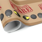 Gevlekt dier binnen cadeaupapier (Rol Hoek)