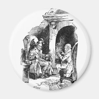 Gevlekt door drie straten magneet