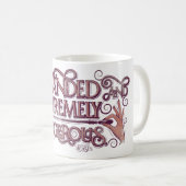 Gevlekt en zeer gevaarlijk grafisch apparaat - Roz Koffiemok (Voorkant rechts)