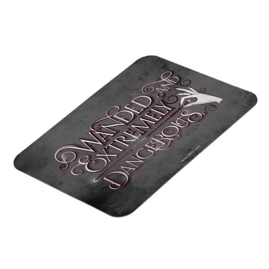 Gevlekt en zeer gevaarlijk grafisch apparaat - wit magneet (Linkerzijde)