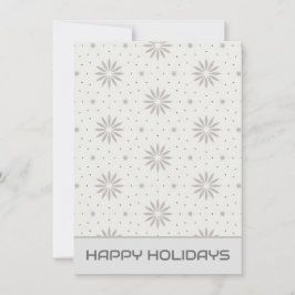 gevlekt feestdagenkaart