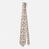 Gevlekt Junonia Schelpenpatroon Stropdas (Voorkant)