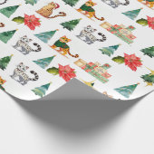 Gevlekt kattenvakantie inpakpapier (Bengalen, Maus (Hoek)