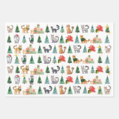 Gevlekt kattenwikkelpapier (Bengalen, Maus) Inpakpapier Vel (Voorkant 2)