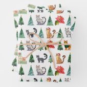 Gevlekt kattenwikkelpapier (Bengalen, Maus) Inpakpapier Vel (In situ)