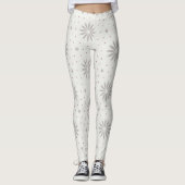 gevlekt leggings (Voorkant)