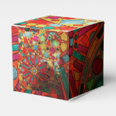 Gevlekt Ornament Bedankdoosjes (Voorkant Zijde)