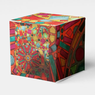 Gevlekt Ornament Bedankdoosjes