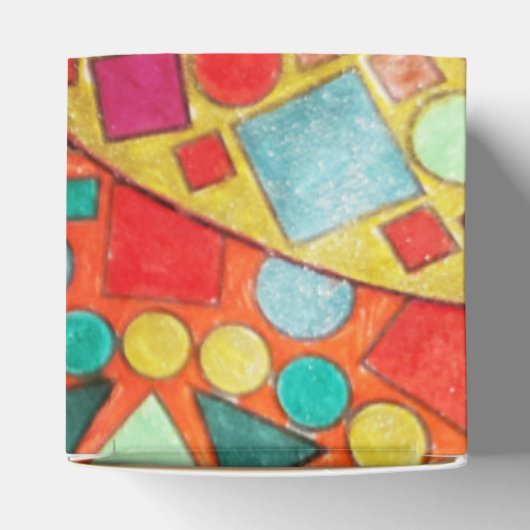 Gevlekt Ornament Bedankdoosjes (Bovenkant)