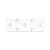 gevlekt rubberstempel (Afrduk)