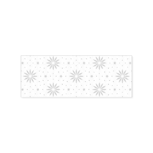 gevlekt rubberstempel (Afrduk)