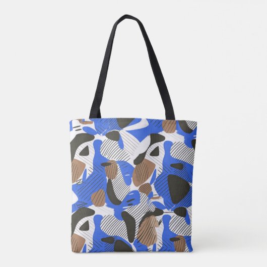 gevlekt tote bag (Achterkant)