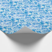 Gevlekt water cadeaupapier (Hoek)