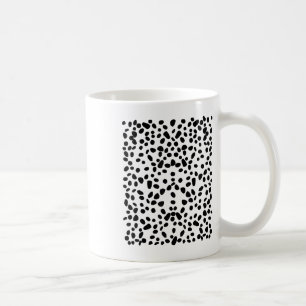 Gevlekt wit met zwarte stippen Dalmatische _1 Koffiemok