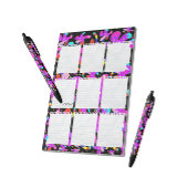 gevlekt zwarte inkt pen