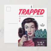 Gevlekte 1 briefkaart (Voorkant / Achterkant)