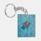 Gevlekte adelaar Stingray - Ocean Sleutelhanger (Voorkant Links)