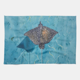 Gevlekte adelaar Stingray - Ocean Theedoek