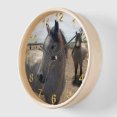 Gevlekte Arabische paarden, (Hoek)