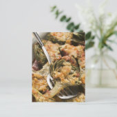 Gevlekte artisjokken met rooiing briefkaart (Staand voorkant)