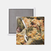 Gevlekte artisjokken met rooiing magneet (Voorkant / Achterkant)