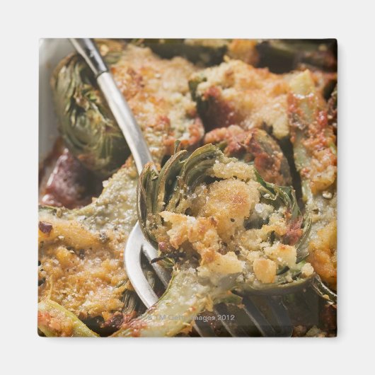 Gevlekte artisjokken met rooiing magneet (Voorkant)