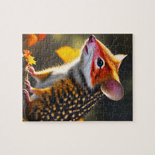 Gevlekte Australische Quoll, puzzel Legpuzzel (Horizontaal)