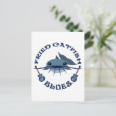 gevlekte blauwvintonijn briefkaart (Staand voorkant)