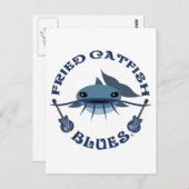 gevlekte blauwvintonijn briefkaart (Voorkant / Achterkant)