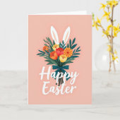 Gevlekte Bloesem Lentekaart Kaart (Gele Bloem)