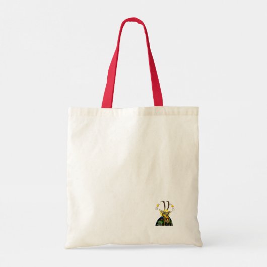 Gevlekte bospatrijs tote bag (Achterkant)
