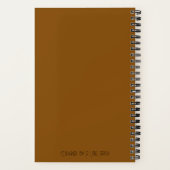 Gevlekte Bosuil Notitieboek (Achterkant)