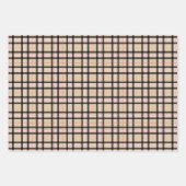 gevlekte bruine vlekvormig folieblad inpakpapier vel (Voorkant)