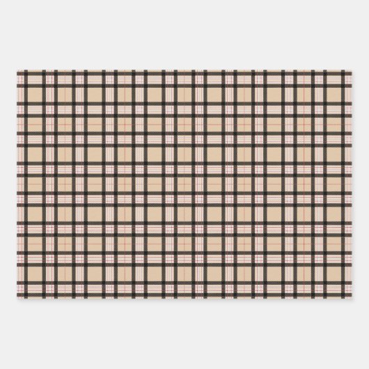 gevlekte bruine vlekvormig folieblad inpakpapier vel (Voorkant)