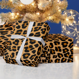 Gevlekte cheeta dierenprint  cadeaupapier