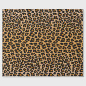 Gevlekte cheeta dierenprint cadeaupapier (Vlak)