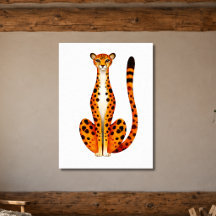 Gevlekte cheeta-portret