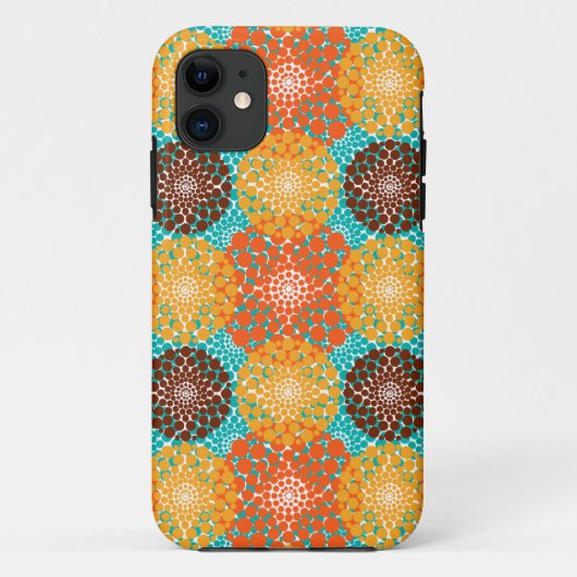 Gevlekte cirkels Case-Mate iPhone case (Achterkant)